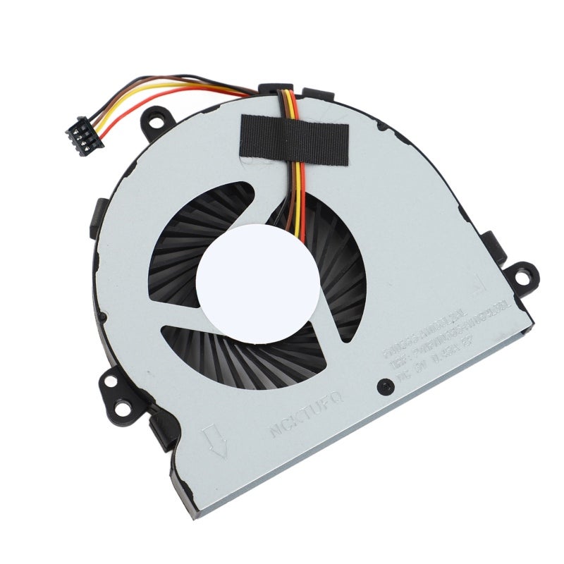 CPU Cooling Fan 4 Pin: Durable Aluminum Alloy & ABS Material - Quiet Operation Laptop Cooler for HP 15-DA 15-DB 256 G7 & Compatible Laptop Models - Image 3