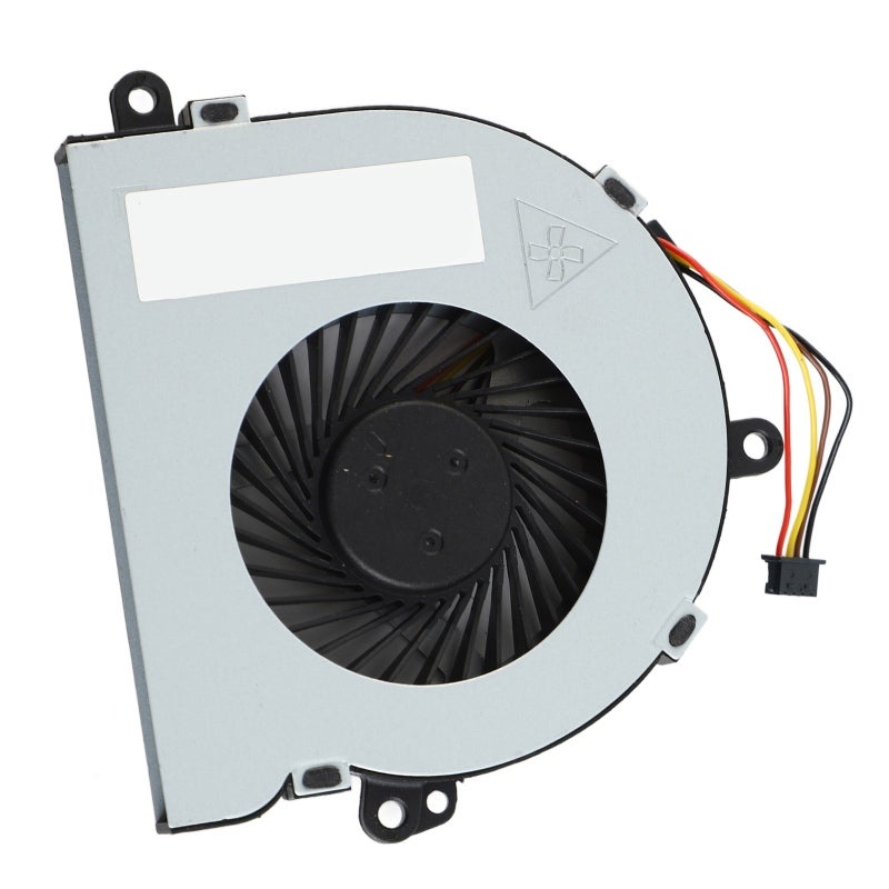 CPU Cooling Fan 4 Pin: Durable Aluminum Alloy & ABS Material - Quiet Operation Laptop Cooler for HP 15-DA 15-DB 256 G7 & Compatible Laptop Models - Image 2