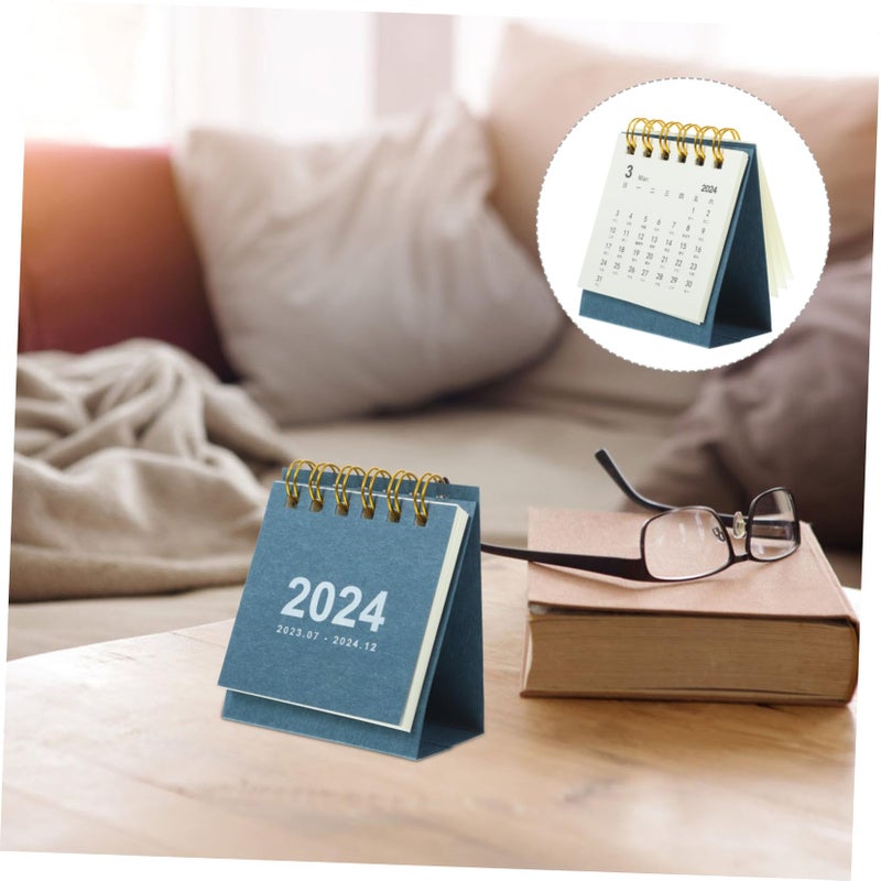 تقويم مكتب 2024 تصميم بسيط مخطط شهري لتنظيم الأحداث في المنزل والمكتب - Image 4