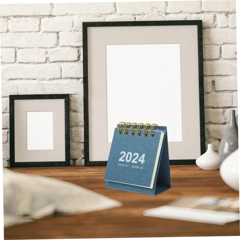 تقويم مكتب 2024 تصميم بسيط مخطط شهري لتنظيم الأحداث في المنزل والمكتب - Image 5