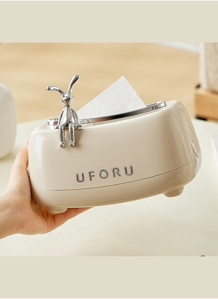 Cute Tissue Holder Removable Tissue Box with Spring