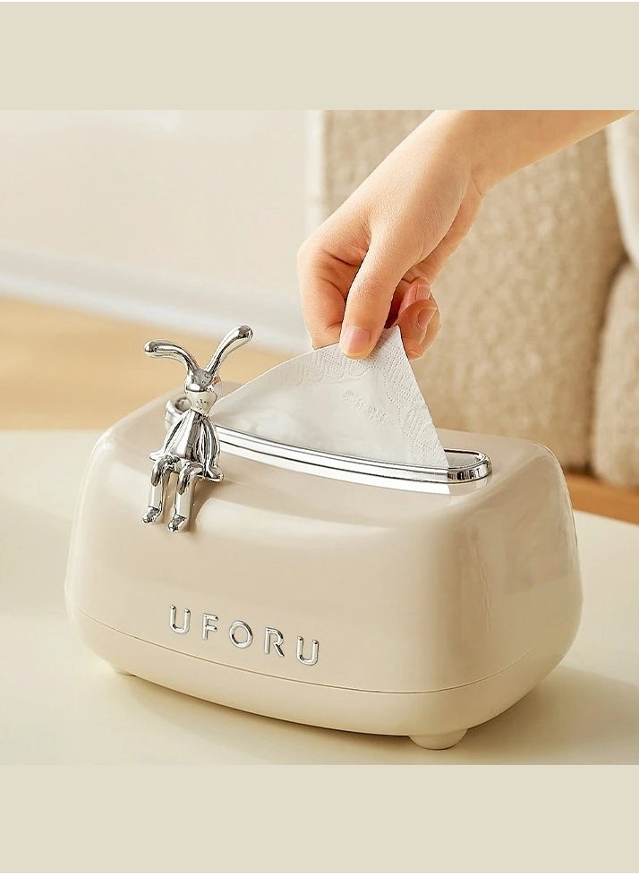 Cute Tissue Holder Removable Tissue Box with Spring