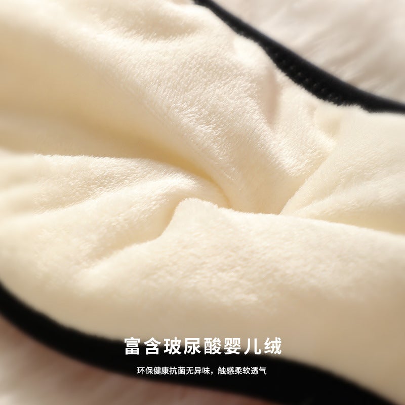 Winter New Soundproof Earmuffs Adjustable Hook And Loop Fleece-Lined Non-Pressure Earmuffs Sleep Earmuffs With Earplugs Dez26 - Image 4