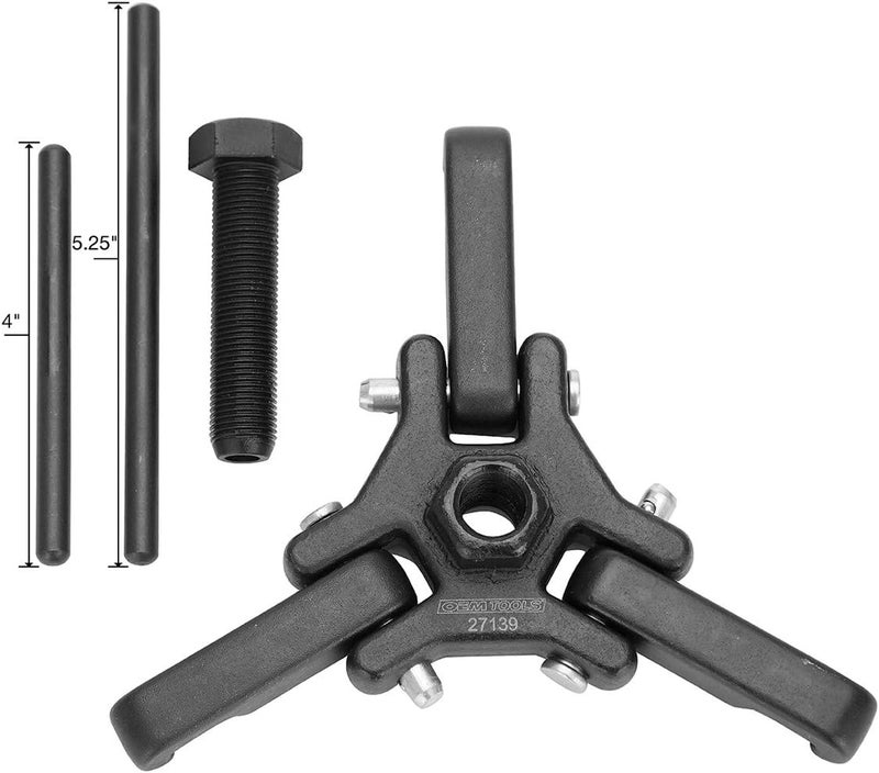 OEMTOOLS 27139 Chrysler Harmonic Damper Puller, Balancer Removal Tool Set, Specialty Tools For Mechanics, Also For Use With Mitsubishi Vehicles - Image 1