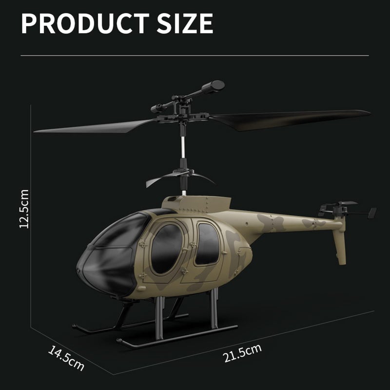 GoolRC RC Helicopter Remote Control Helicopter Toys for Boys 2.4GHz RC Drone Remote Control Plane Gyro Stabilization RC Airplane Altitude Hold Toy Gift for Boys Girls Adults 3 Batteries - Image 5