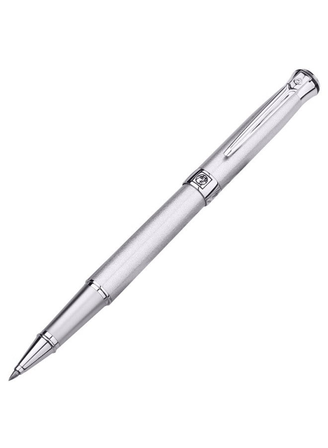 Pimio Signature Pen، قلم حبر جاف هدايا مكتبية للأعمال، قلم توقيع للبالغين، قلم تدريب الخط للطلاب، هدية تخرج للرجال والنساء، 0.5 مم 903 بلاتيني اللون - Image 5