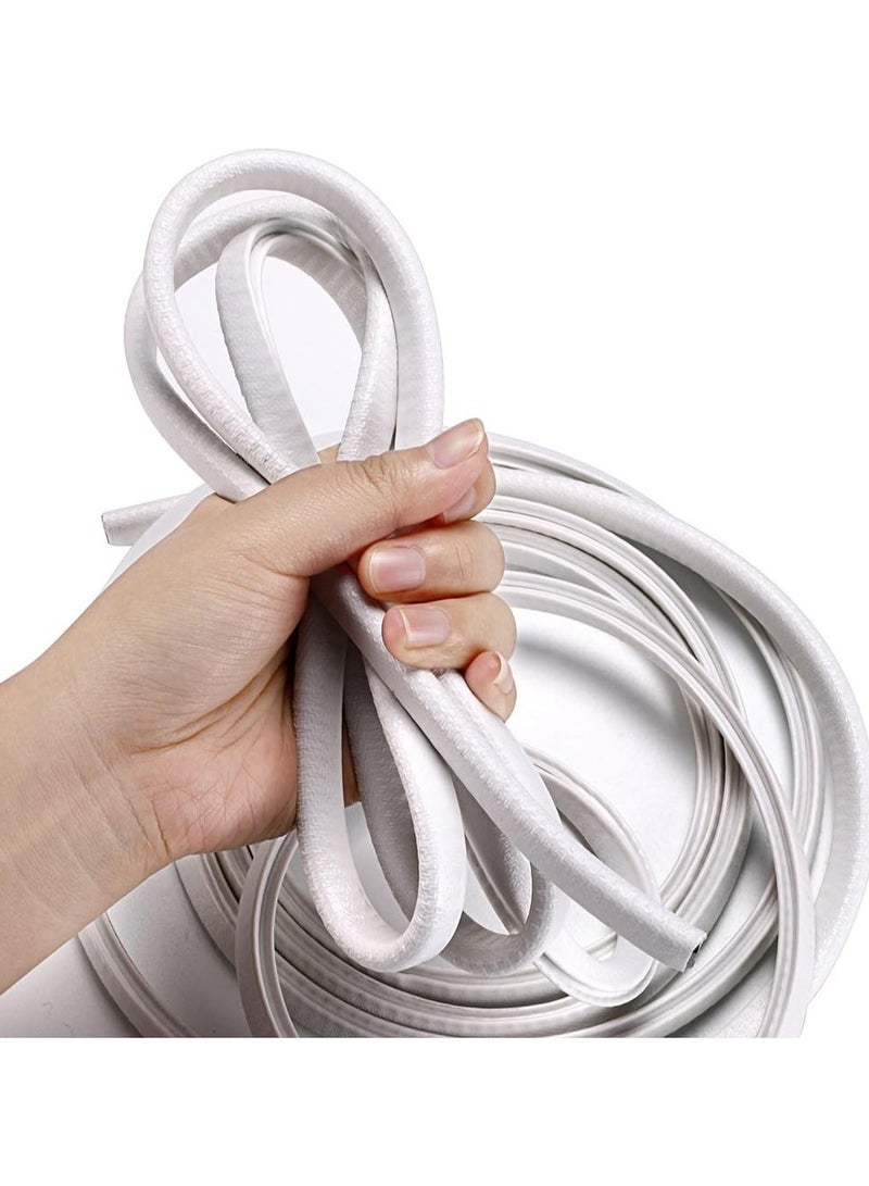 Car Door Edge Guards 33Ft(10M) Universal Fit Rubber U Shape Edge Trim Car Door Edge Protection,Car Protection Door Edge Fit for Most Car Gray - Image 5