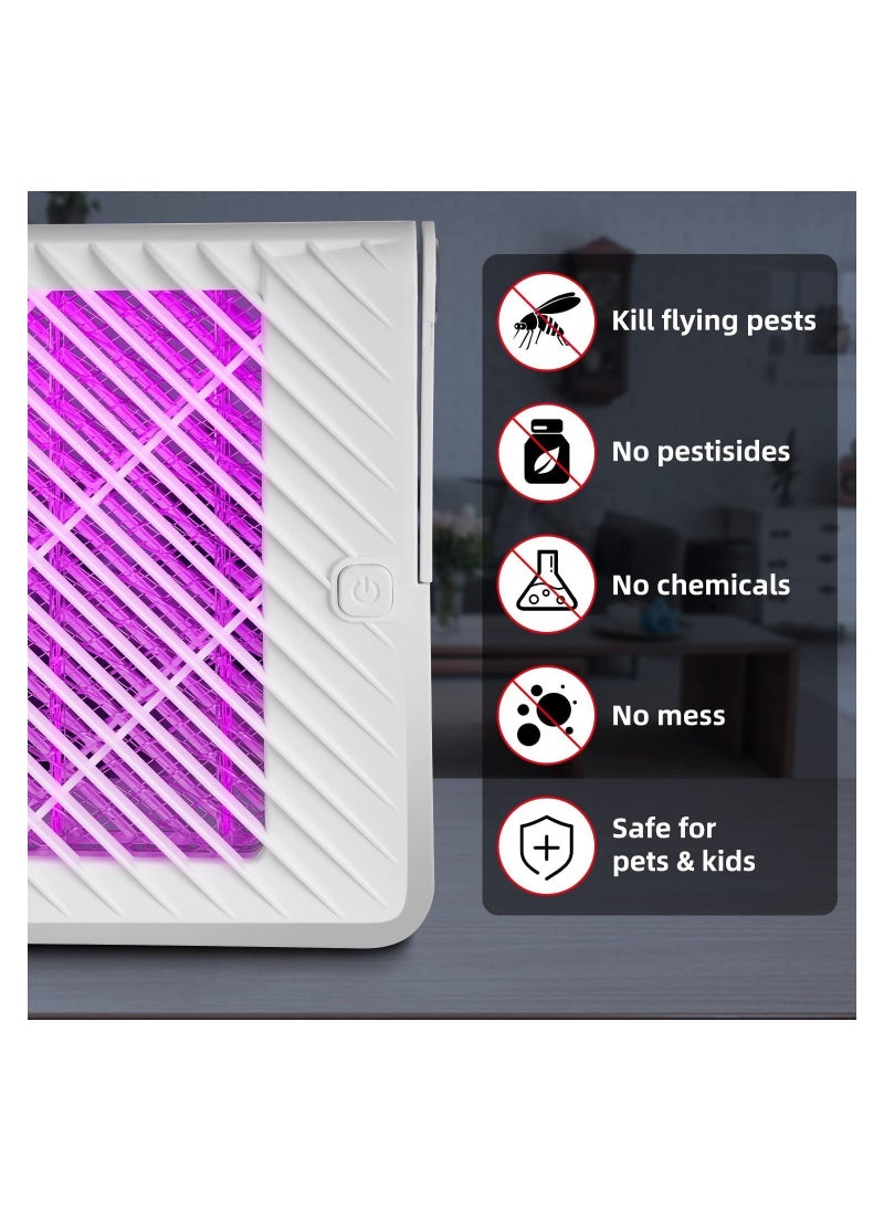 Generic - Indoor Electric Insect Zapper - Rechargeable Mosquito and Bug Trap for Kitchen, Patio, and Bedroom - Efficient Pest Control Light for Home and Restaurant Use - Image 1