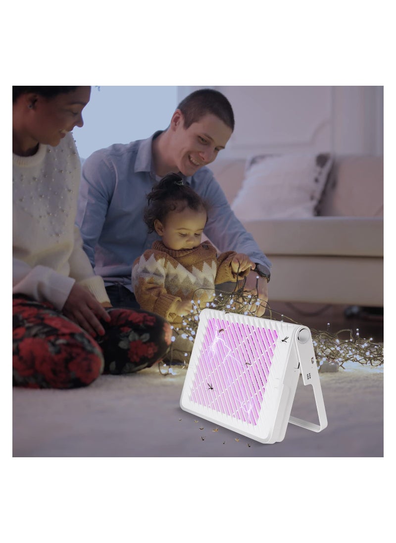 Generic - Indoor Electric Insect Zapper - Rechargeable Mosquito and Bug Trap for Kitchen, Patio, and Bedroom - Efficient Pest Control Light for Home and Restaurant Use - Image 1