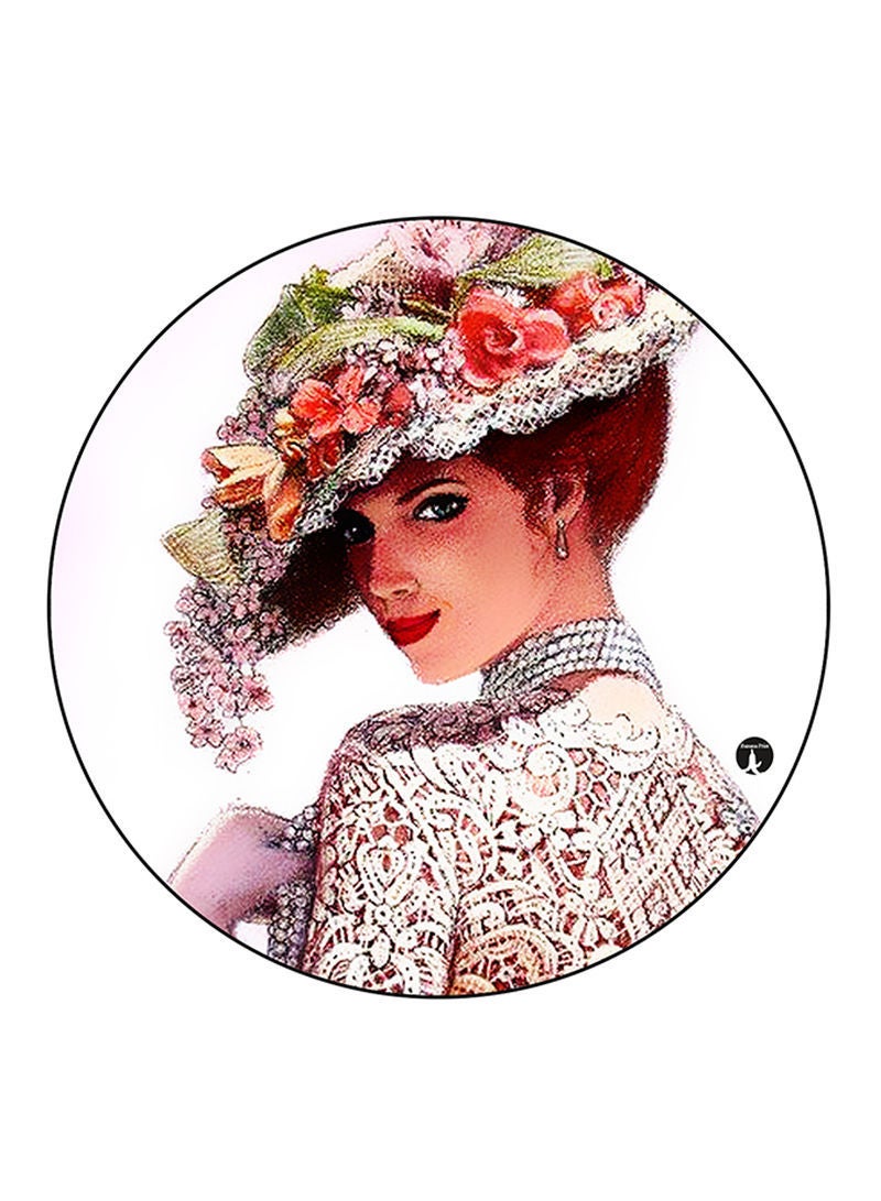 RKN Woman Printed Mouse Pad  Multicolour