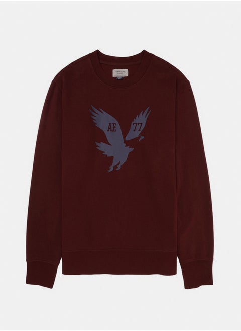 AE Super Soft Icon Graphic Crew Neck