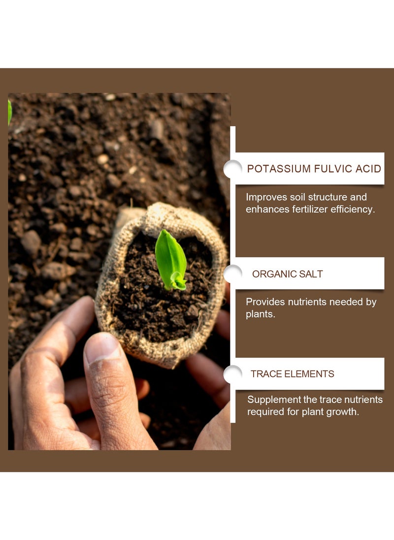 CMGTYYD Soil Activator, Soil Improver, Farmer's Soil Health Promoter, Organic Compost Soil Improver, Mineral Source Loosening Agent for Potted Plants, Very Suitable for Autumn Use 120g  - Image 3