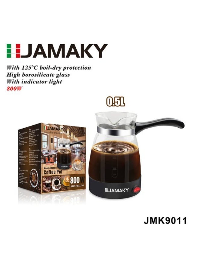 Jamaky JMK9011, Electric Coffee Pot 0.5-Ltr - Image 1