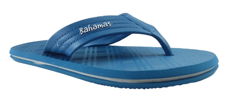 BAHAMAS Slippers for Men's (Blue, 8) - Image 1