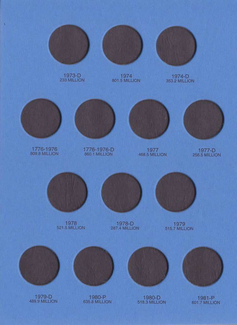 Whitman حافظة ربع دولار واشنطن 1965-1987 (حافظة عملات ويتمن الرسمية) - Image 3