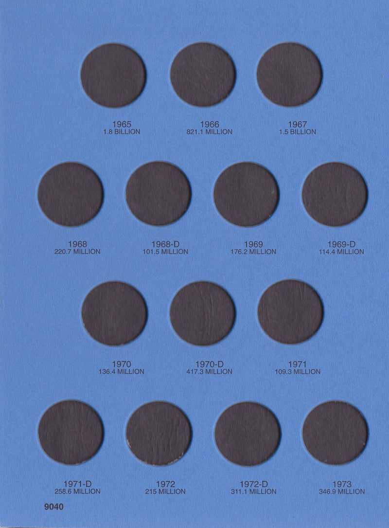 Whitman حافظة ربع دولار واشنطن 1965-1987 (حافظة عملات ويتمن الرسمية) - Image 2