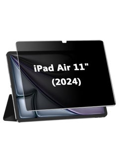 VKL Privacy Screen Protector Compatible with iPad Air 11 Inch 2024/ iPad Air 6th Generation, Anti-Spy 9H Tempered Glass, Anti-Scratch, Bubbles Free For iPad Air 11  - Image 1