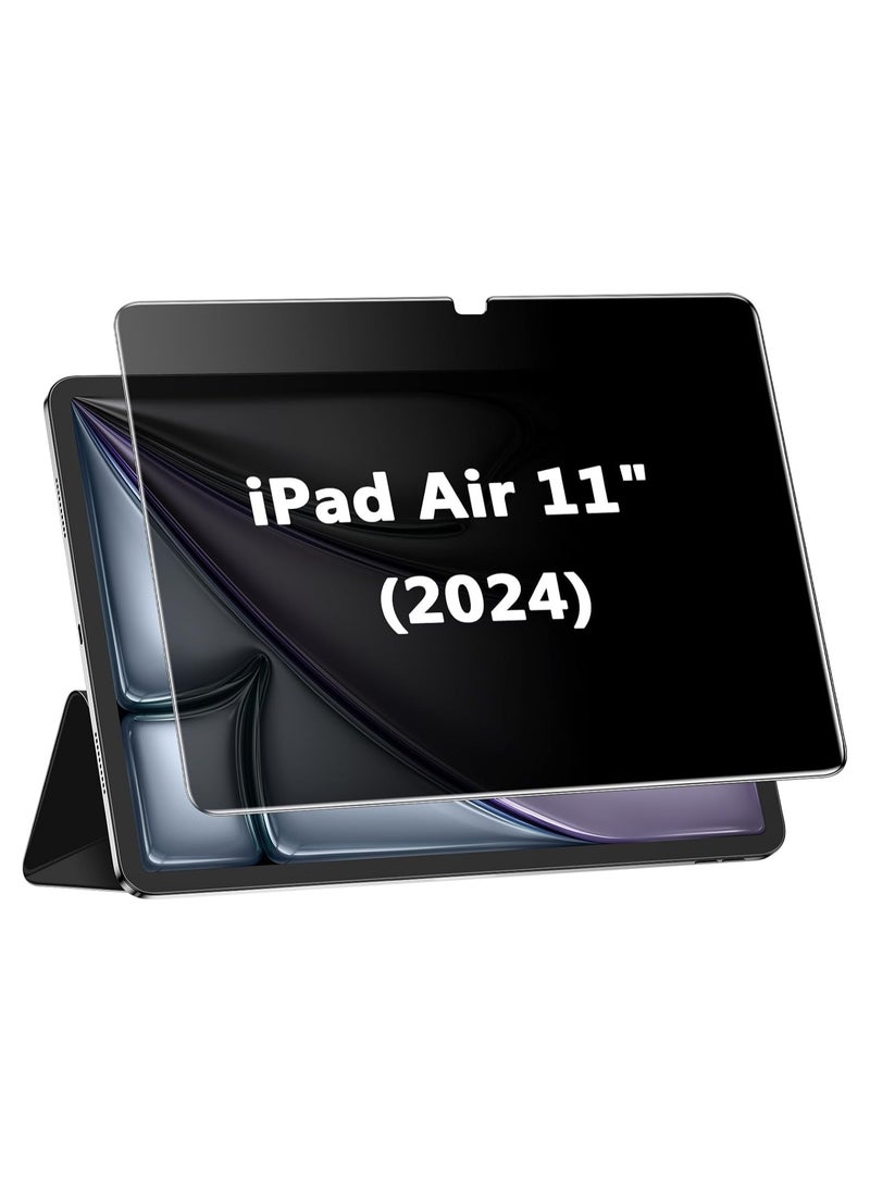 VKL واقي شاشة للخصوصية متوافق مع iPad Air 11 بوصة 2024/ iPad Air الجيل السادس، زجاج مقسى مضاد للتجسس 9H، مضاد للخدش، خالٍ من الفقاعات لجهاز iPad Air 11  - Image 1