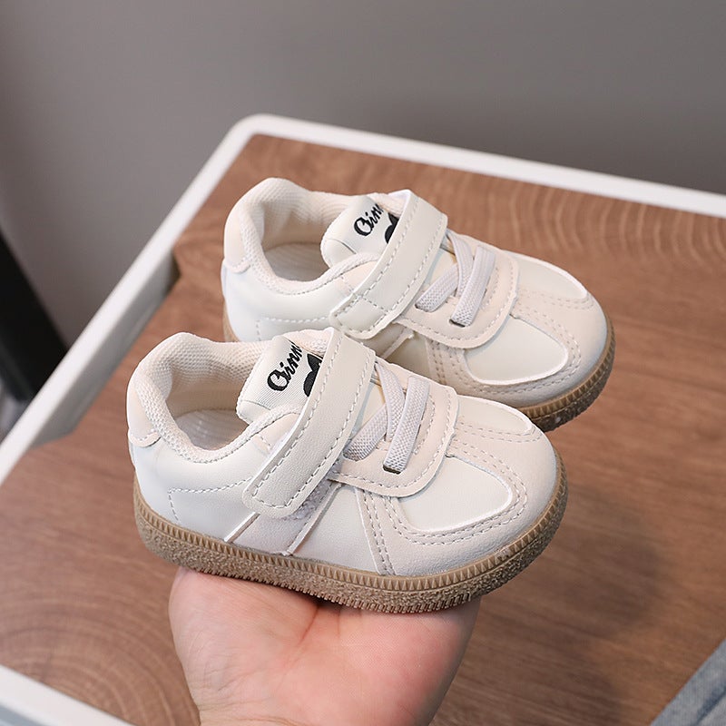Kids Athletic Shoes Spring Fall New Beige 