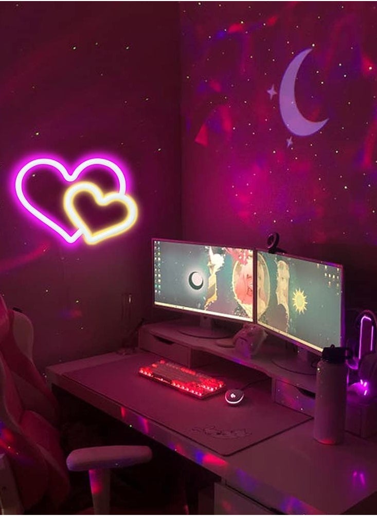 SCIENISH SCIENISH LED Neon Lights, Neon Light Sign for Wall Decor, USB Powered Led Neon Signs  - Image 5