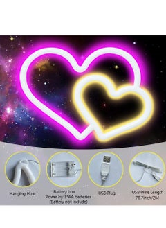 SCIENISH SCIENISH LED Neon Lights, Neon Light Sign for Wall Decor, USB Powered Led Neon Signs  - Image 2