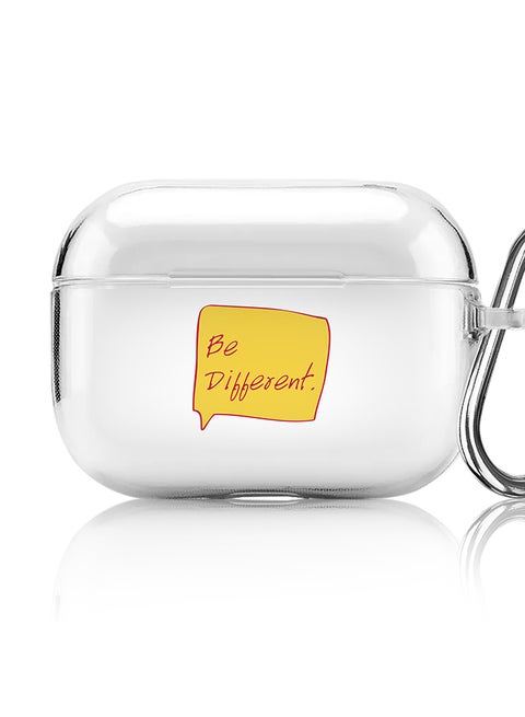 Classic Clear printed Case for Apple AirPods Pro 2nd Generation Thin Transparent Cover [Designed for Apple AirPods Pro 2nd Generation] - Be Different