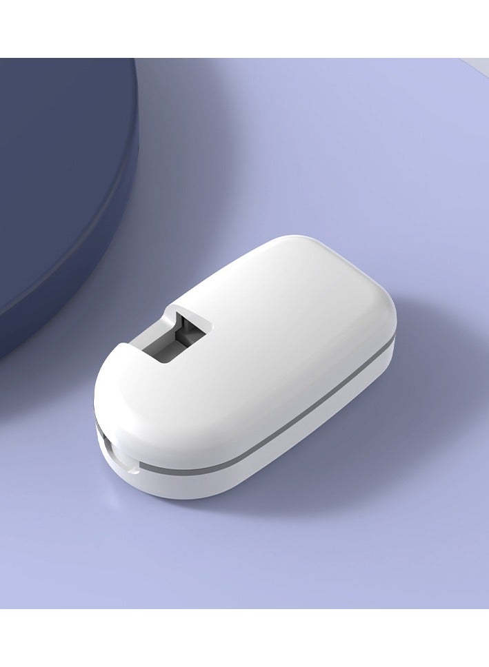 Medicine cutter, small medicine rack, portable medicine box, large and small pill dispenser, medicine cutter with storage box, portable medicine cutter with grinding function, suitable for travel and daily use - Image 1