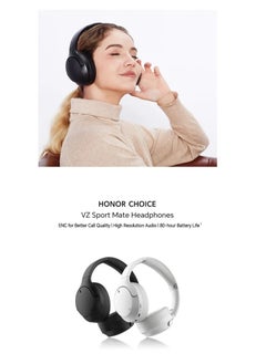 Honor Choice Honor Choice VZ Sport Mate Headphones 80 Hours Battery Life White  - Image 4