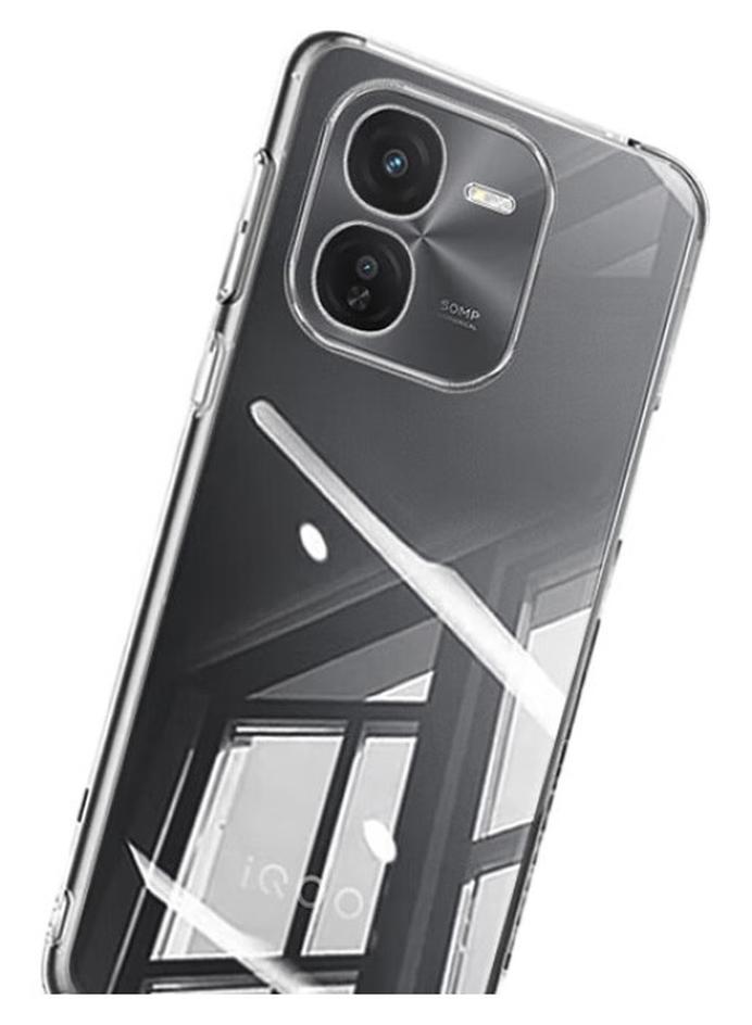 KOOLIFE حافظة هاتف Koolife لـ Iqoo Z9X، غطاء واقي لـ Vivo Iqoo Z9X، حماية كاملة للعدسة، غطاء شفاف ناعم صديق للبشرة، غطاء خلفي مقاوم لبصمات الأصابع - Image 1