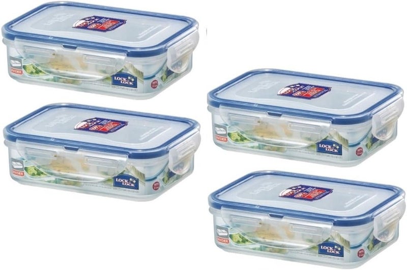 LocknLock Rectangular Short Food Container 360Ml With Divider - Image 1
