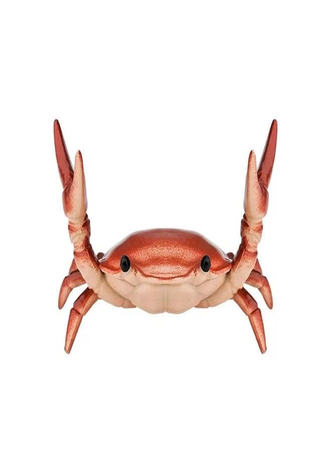 Pxiryanlow Creative Crab Pen Holder Weightlifting Crabs Pen Stand Storage Rack, Office Desktop Decoration, Pencil Holders Desk Supplies Holders and Dispensers, Desk Accessories and Workspace Organizers (Red) - Image 1