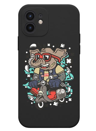 Protective Slim Fit Case Liquid Silicone Cover with Full Body Protection Anti-Scratch Shockproof Case For iPhone 12 Black  - Enduro rally copy - pzsku/ZAC8DED4F4AF327B33BF3Z/45/_/1693036497/06079ce4-42b7-49e1-bc24-14fd25efb33f