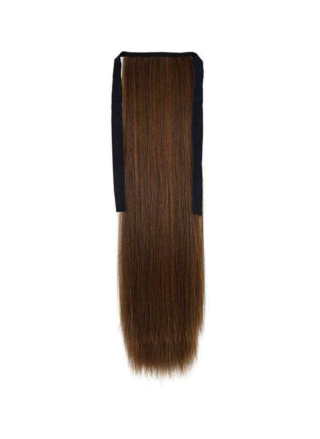 NIBEMINENT - Strapon Long Straight Hair Wig Brown 60cm - Image 1