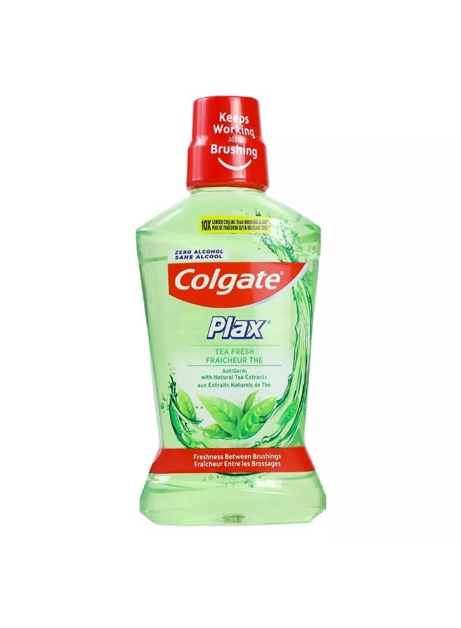 Colgate Plax Tea Fresh After Brush Mouthwash- 500ml - Image 1