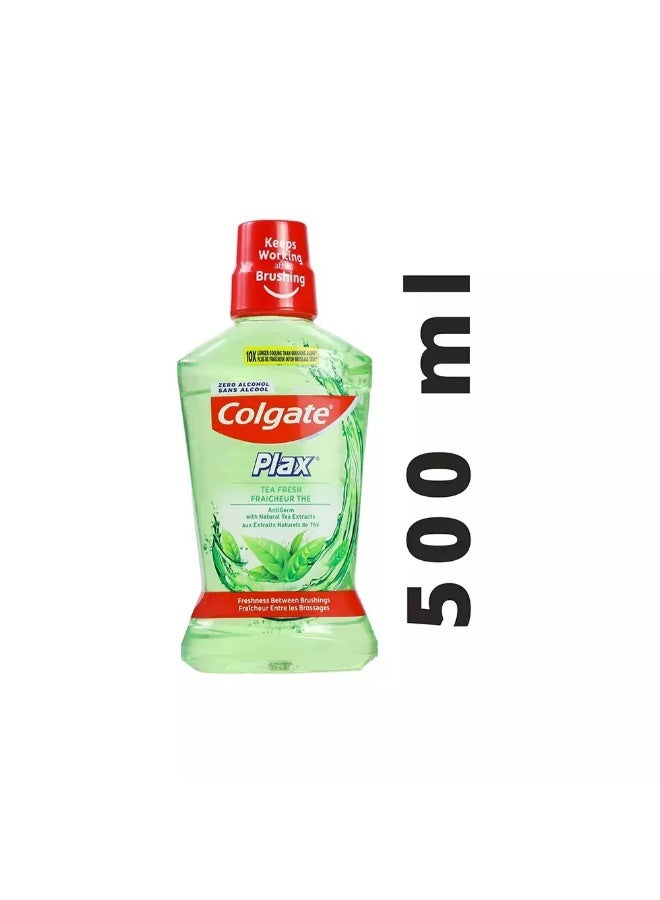 Colgate Plax Tea Fresh After Brush Mouthwash- 500ml - Image 3