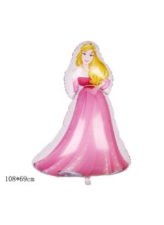 Party 8-piece cartoon princess balloon decoration set suitable for children's birthday parties and theme party supplies  - Image 2