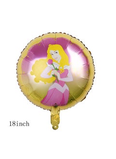 Party 8-piece cartoon princess balloon decoration set suitable for children's birthday parties and theme party supplies  - Image 3