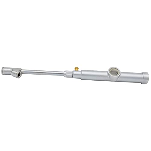 RoadPro RP3292D 12" Straight-On Dual Foot Tire Gauge with Bleeder Valve - Image 2