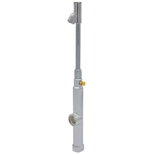 RoadPro RP3292D 12" Straight-On Dual Foot Tire Gauge with Bleeder Valve - Image 3