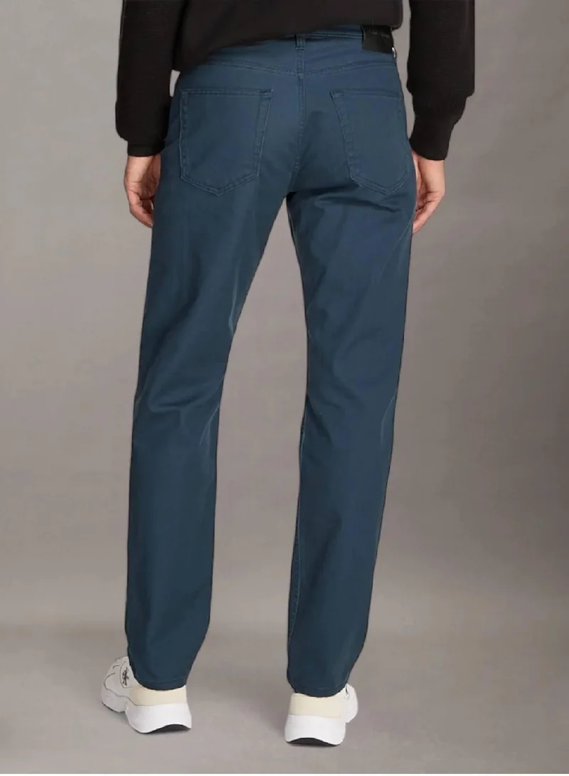 Calvin Klein Jeans Straight Twill Trousers
