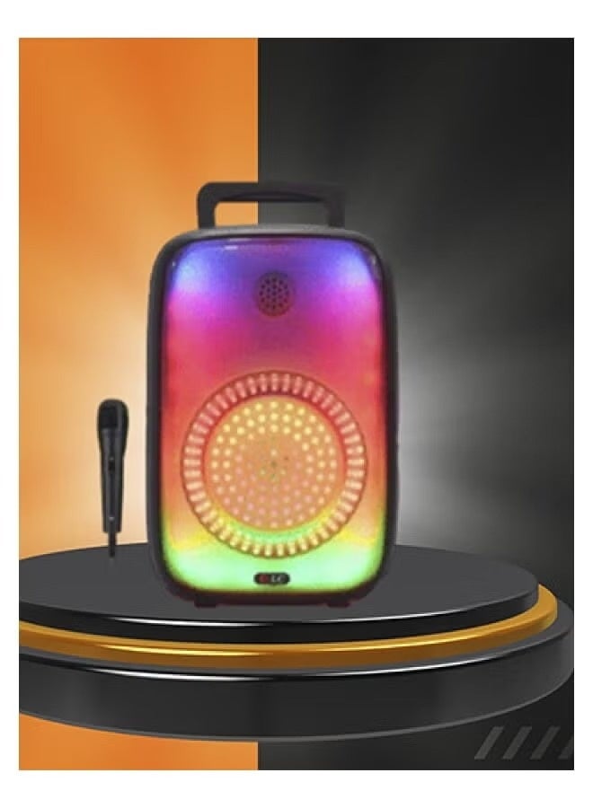 DLC-32261 Speaker Powerful Sound and Attractive Lighting with Microphone - Image 3
