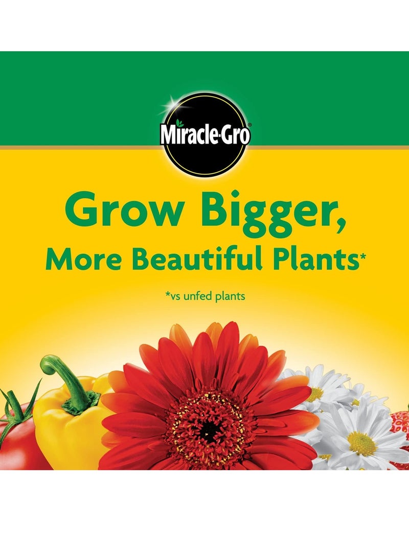 Miracle-Gro - Miracle gro water soluble all purpose plant food fertilizer for indoor or outdoor flowers vegetables or trees 3 lbs - Image 1