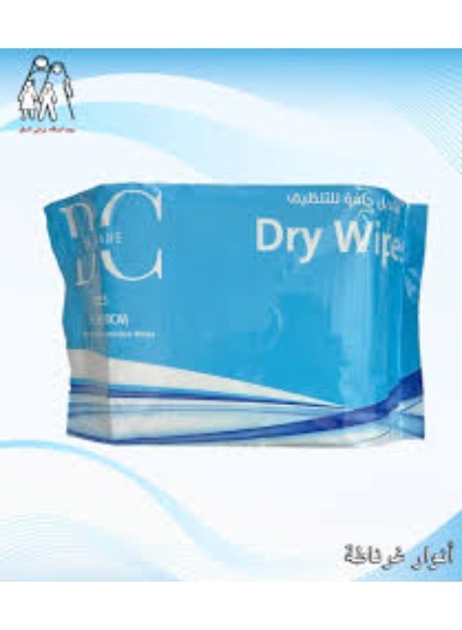 مناديل جافة د. كير 50 قطعة – سبنليس أبيض - Image 2