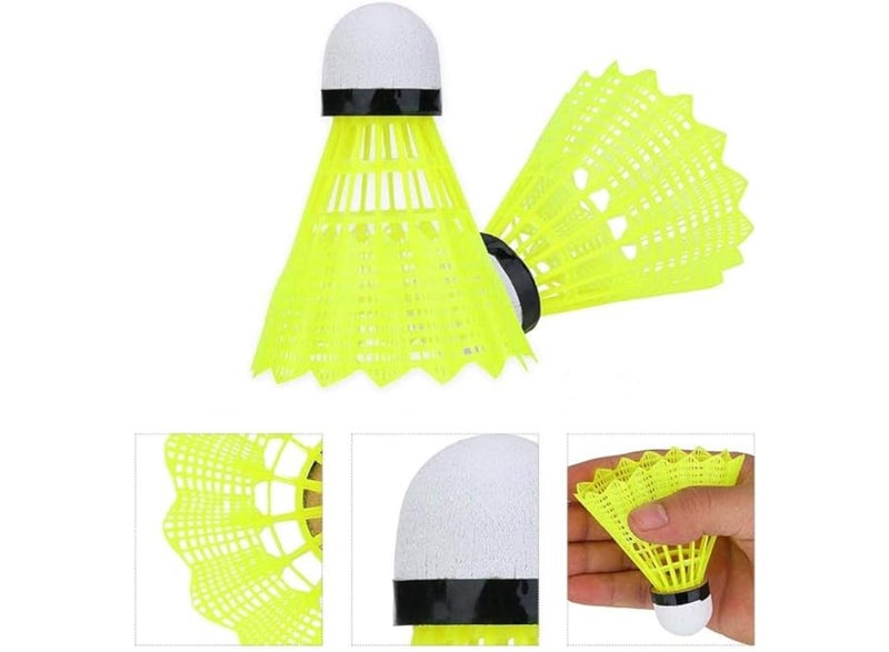 مجموعة كرات تنس الريشة البلاستيكية من 6 قطع - Image 4