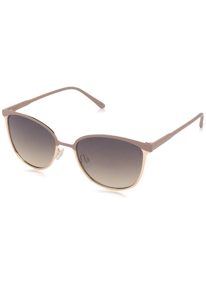 Laundry by Shelli Segal - Laundry By Design Women'S Ld244 Women S Fun Uv Protective Round Sunglasses Stylish Gifts For Women 55 Mm Gold & Nude Mm Us - Image 1