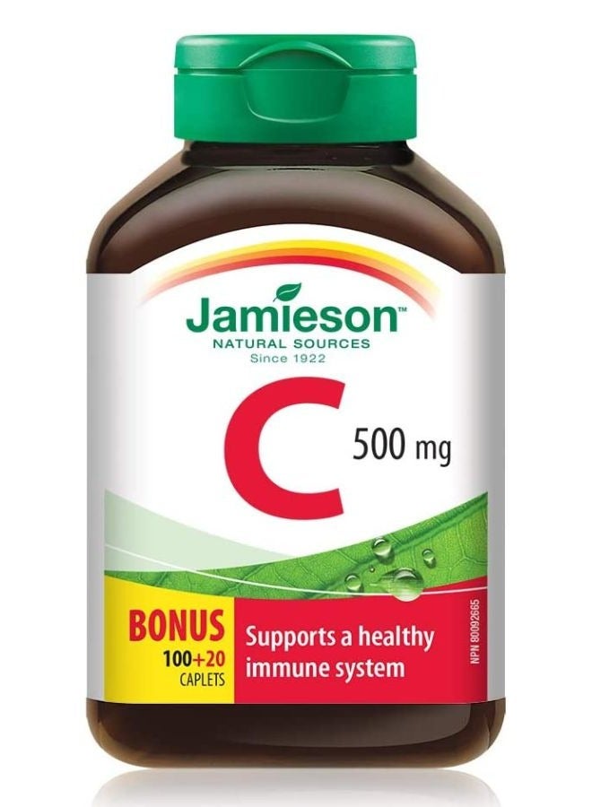 Jamieson Vitamin C 500 mg 120 Capsules