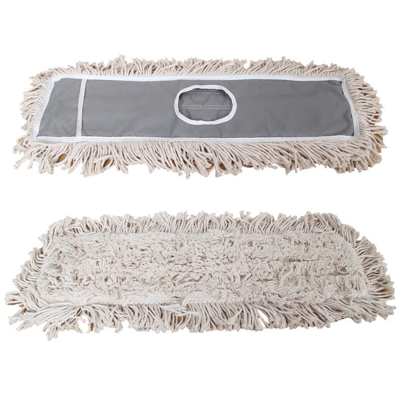 JINCLEAN 2 Pack of 24 Cotton Refills for Industrial Class Floor Dust mop Series Can be fit with Others - Image 4