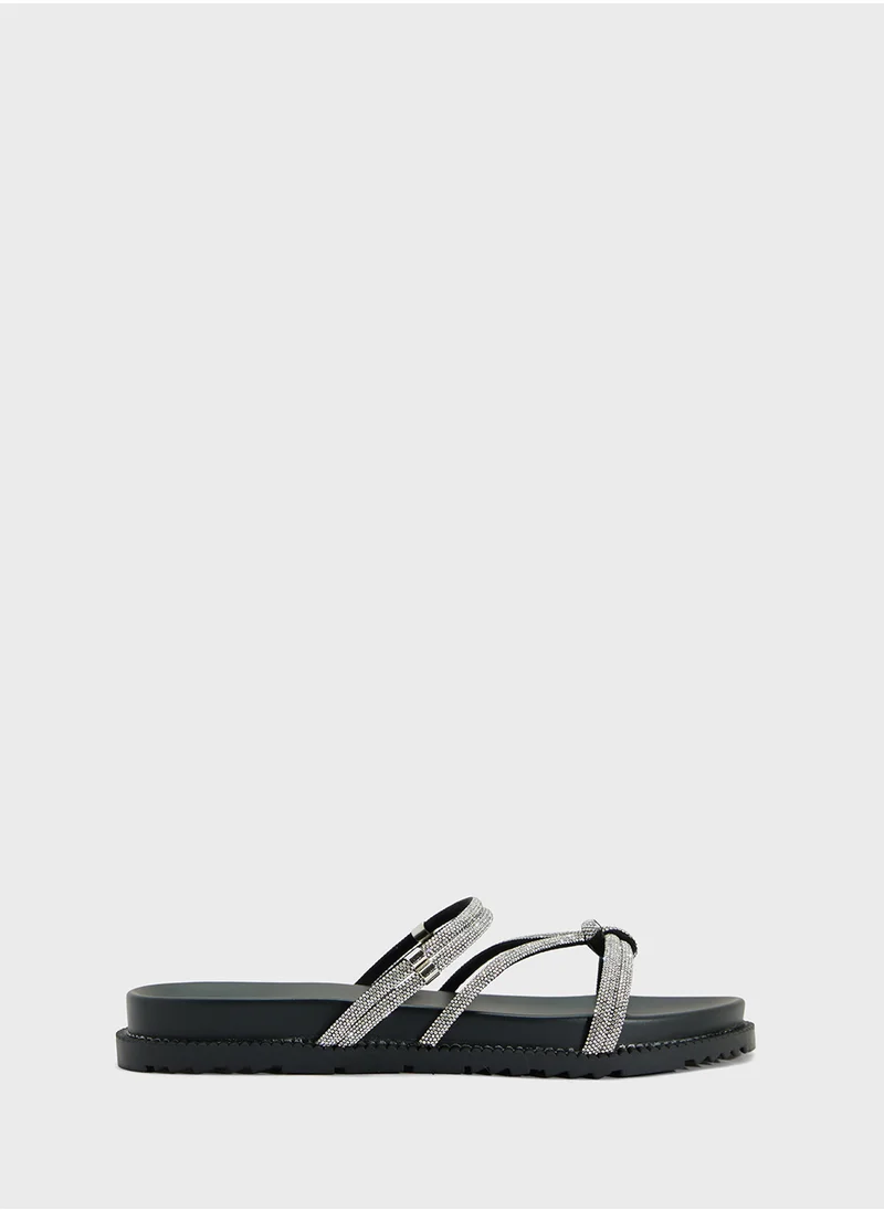 جينجر Sparkly Casual Sandal