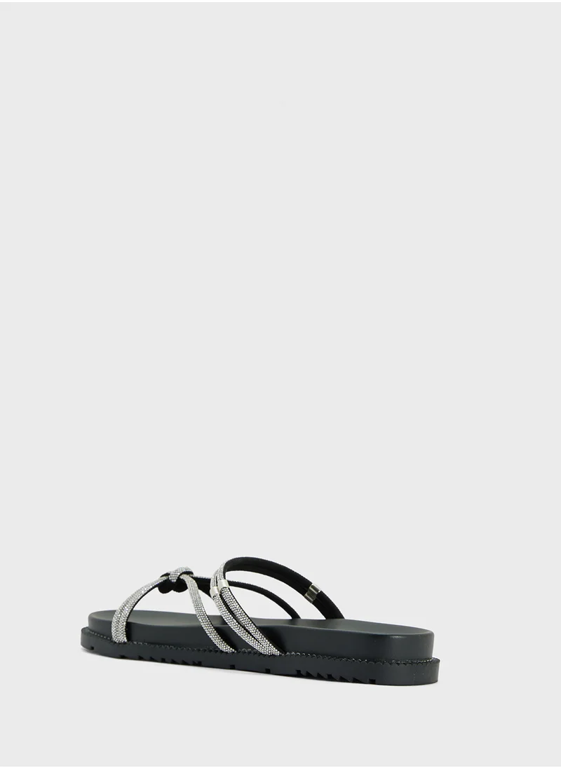 جينجر Sparkly Casual Sandal