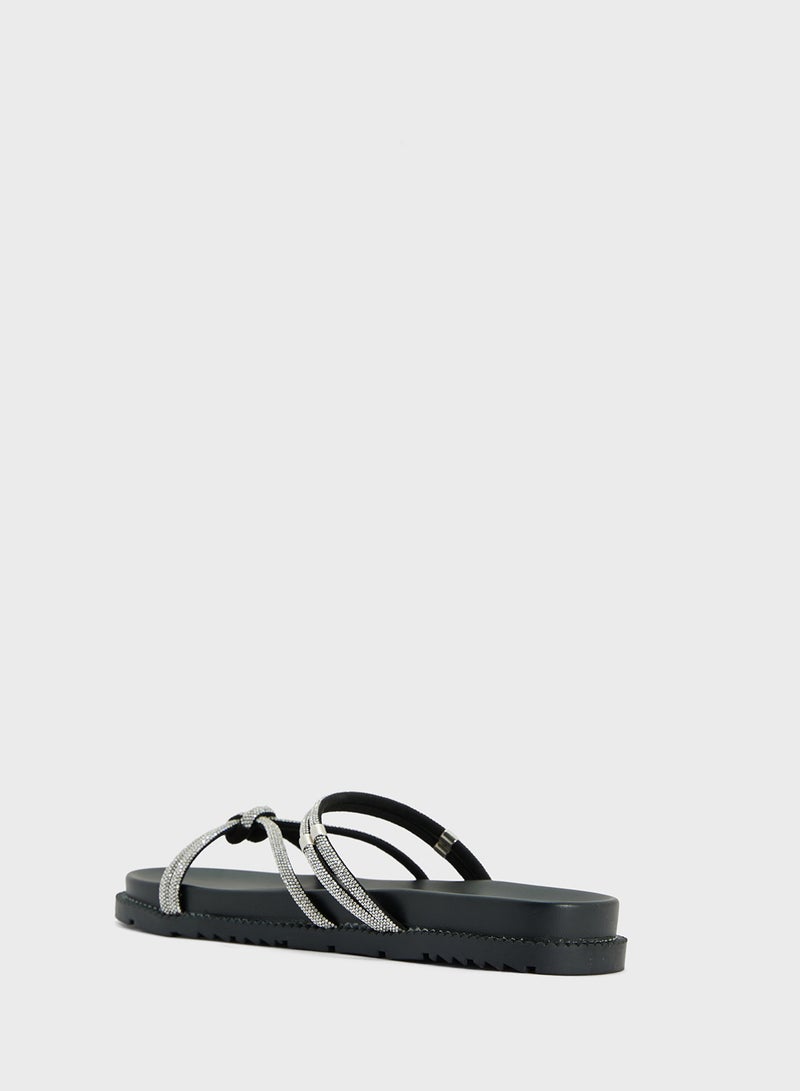 Ginger Sparkly Casual Sandal - Image 2